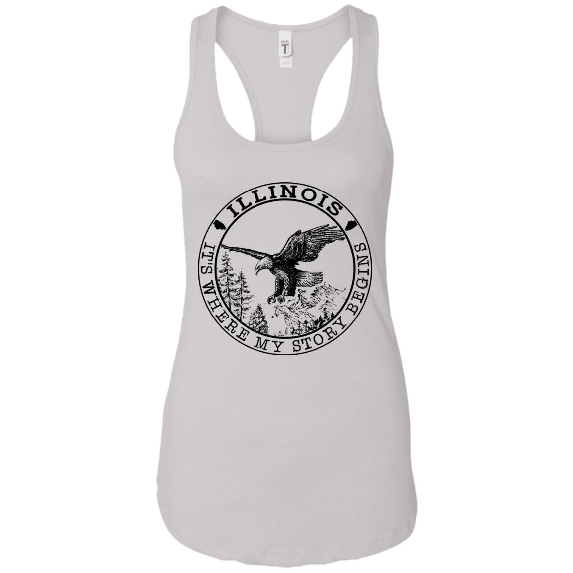 Illinois It's Where My Story Begins Hoodie - Hoodie Teezalo