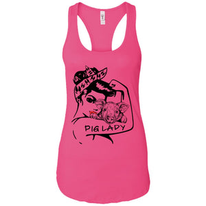 Pig Lady Hoodie - Hoodie Teezalo