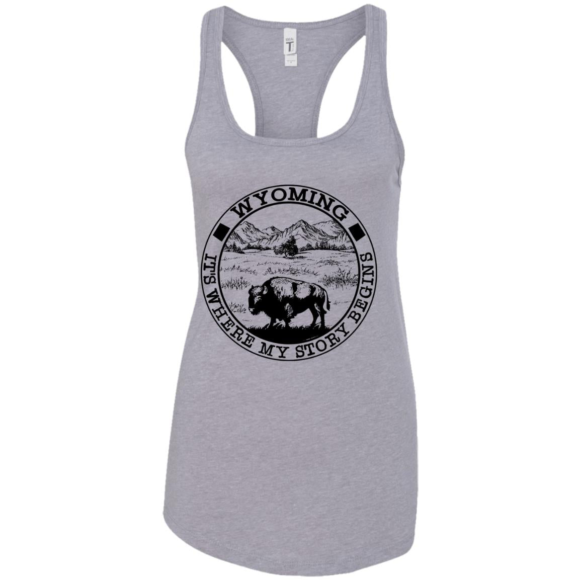 Wyoming It's Where My Story Begins Hoodie - Hoodie Teezalo