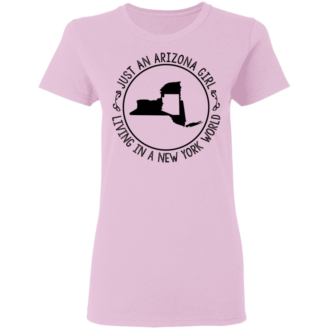 Arizona Girl Living In New York World Hoodie - Hoodie Teezalo