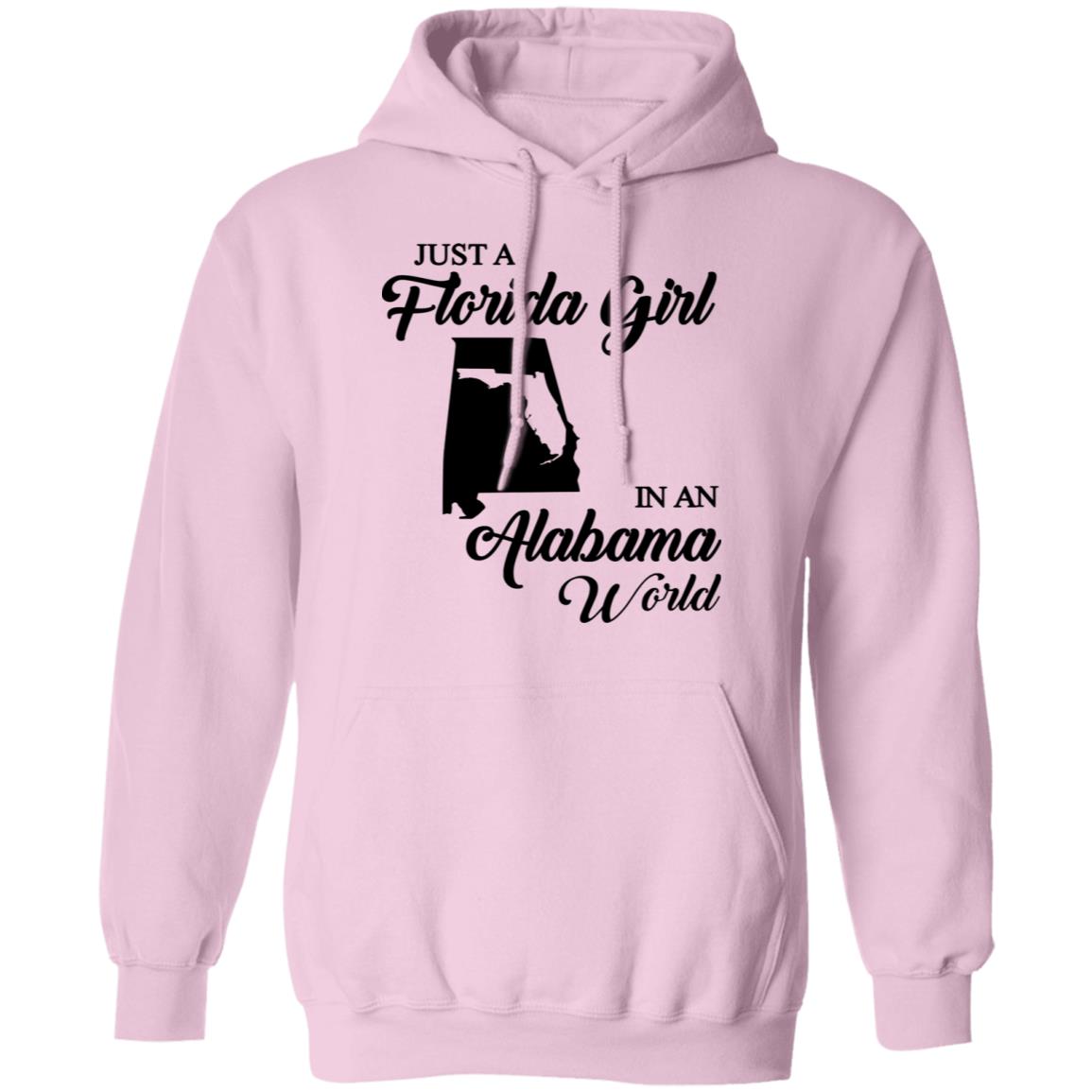 Just A Florida Girl In An Alabama World T-Shirt - T-Shirt Teezalo