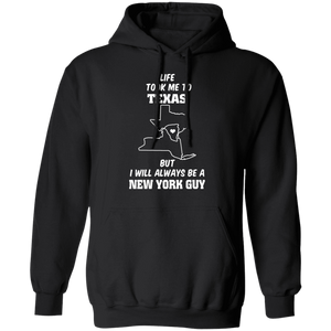 Life Took Me To Texas Always Be A New York Guy T-Shirt - T-shirt Teezalo