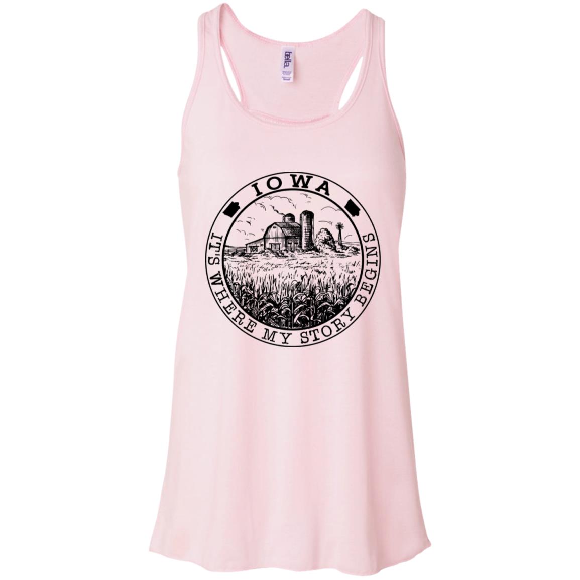 Iowa It's Where My Story Begins T- Shirt - T-shirt Teezalo