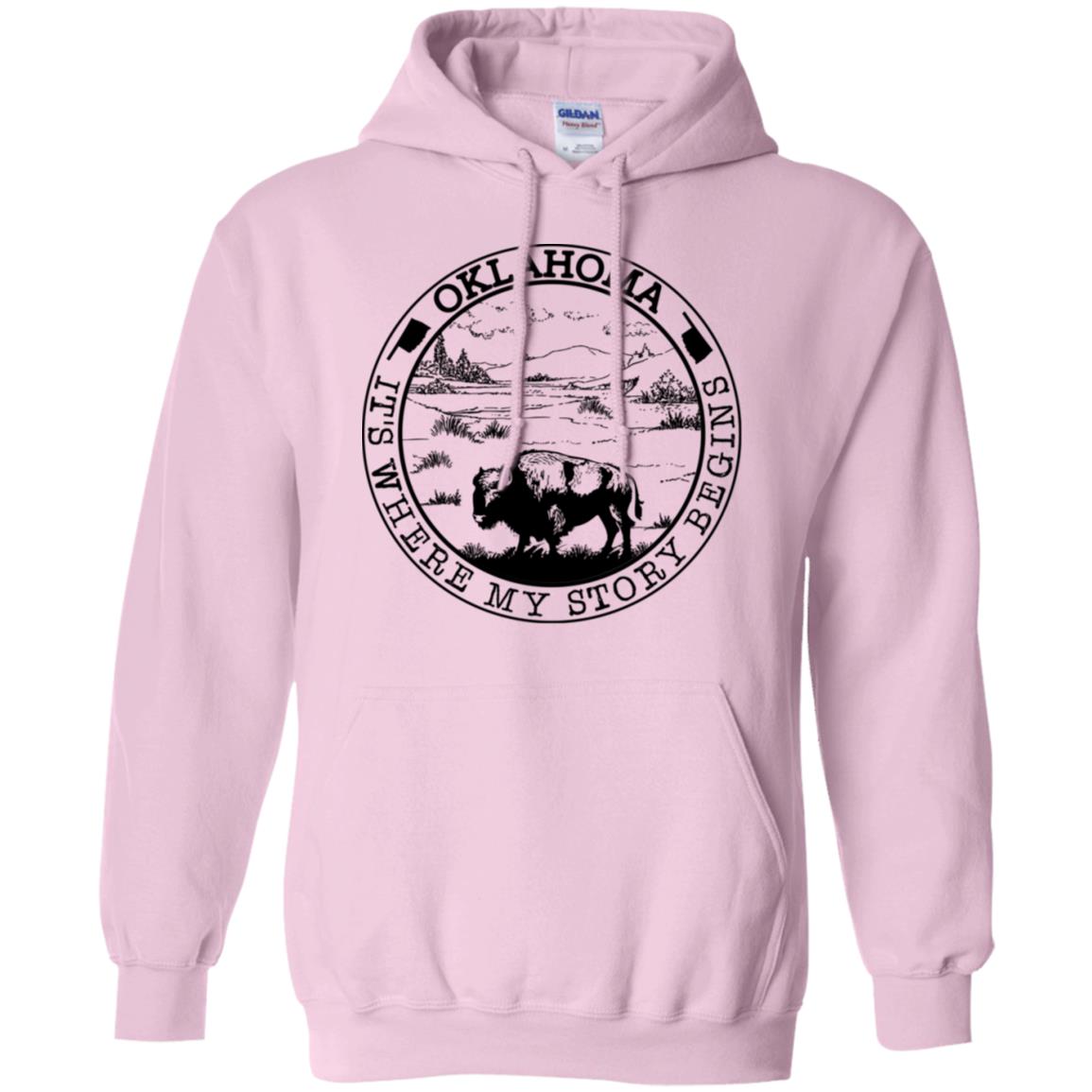 Oklahoma It's Where My Story Begins T Shirt - Hoodie Teezalo