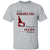 Just A Nebraska Girl Living In An Idaho World T-shirt - T-shirt Born Live Plaid Red Teezalo