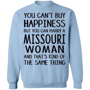 You Can Marry A Missouri Woman T-Shirt - T-shirt Teezalo
