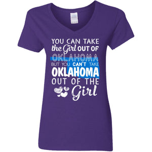 You Can't Take Oklahoma Out Of The Girl Hoodie - Hoodie Teezalo