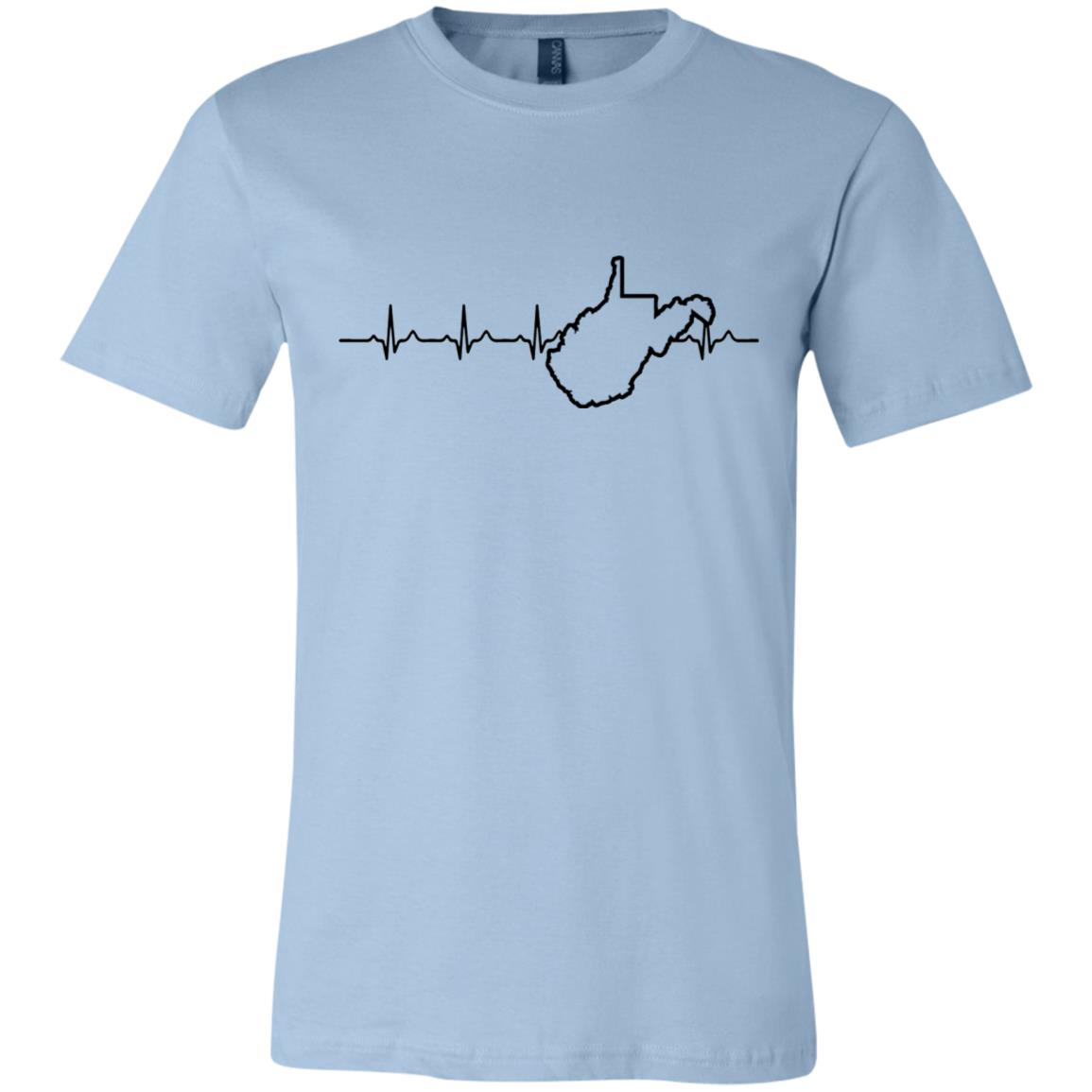 West Virginia Heartbeat Hoodie - Hoodie Teezalo