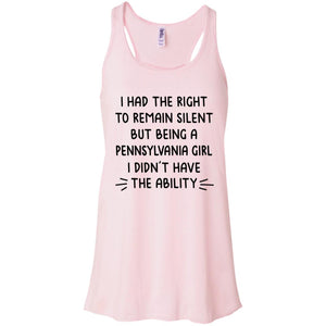 Being A Pennsylvania Girl I Didn't Have The Ability Hoodie - Hoodie Teezalo