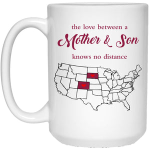 Colorado South Dakota The Love Between Mother And Son Mug - Mug Teezalo