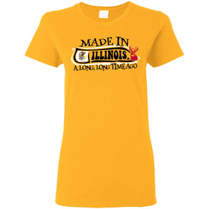 Made In Illinois A Long Long Time Ago T-shirt - T-shirt Teezalo