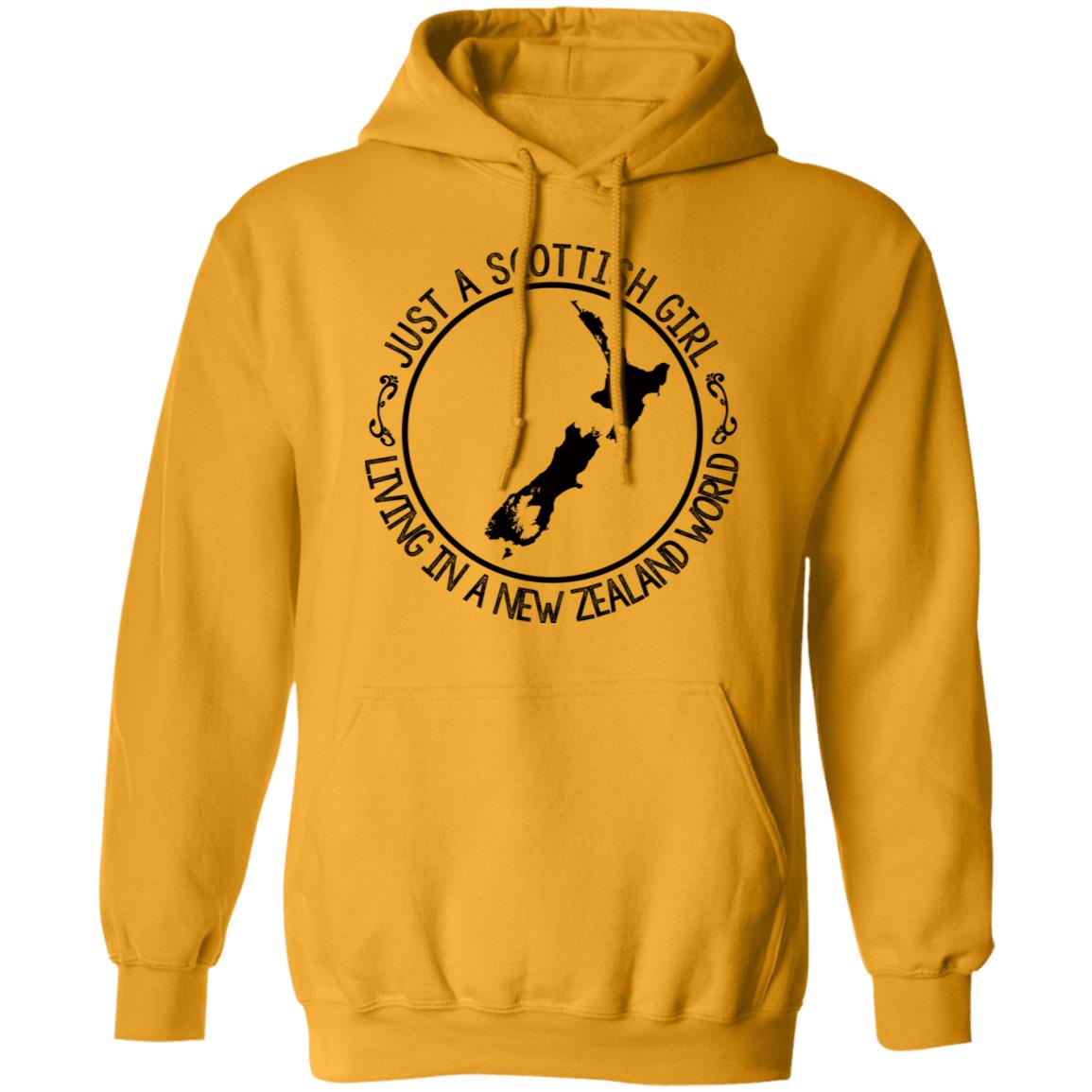 Scottish Girl Living In New Zealand World T-shirt - T-shirt Teezalo