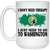 I Don't Need Therapy I Just Need To Go To Washington Mug - Mug Teezalo