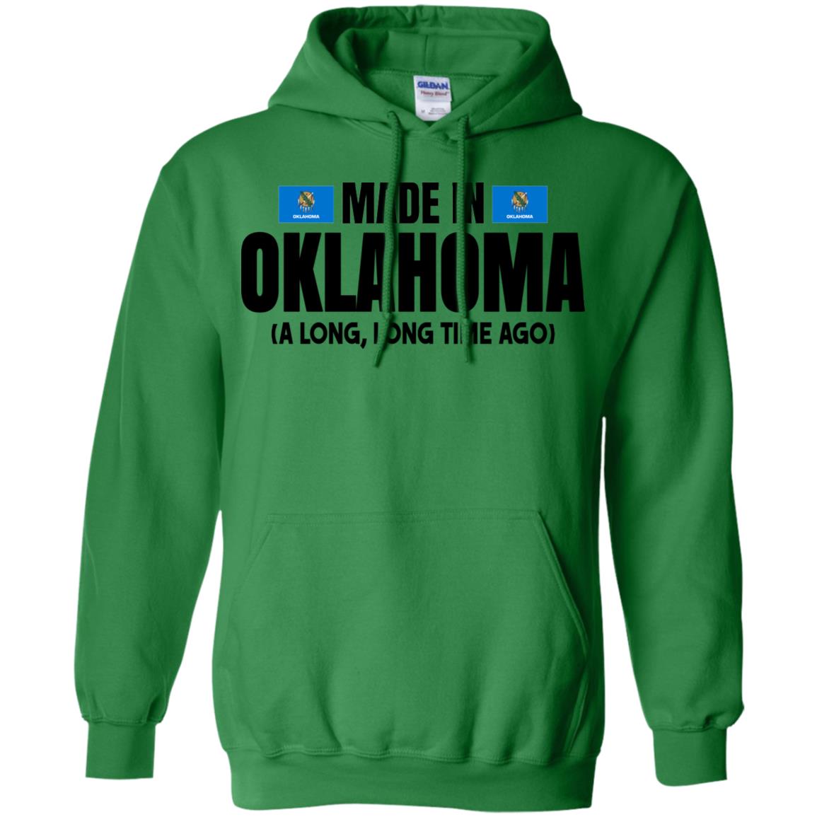 Made In Oklahoma A Long Long Time Ago T- Shirt - T-shirt Teezalo