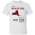 Just A Hawaii Girl Living In A New York World T-shirt - T-shirt Teezalo
