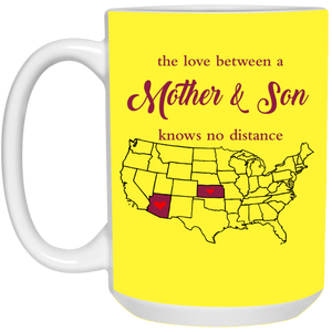 Kansas Arizona The Love Between Mother And Daughter Mug - Mug Teezalo