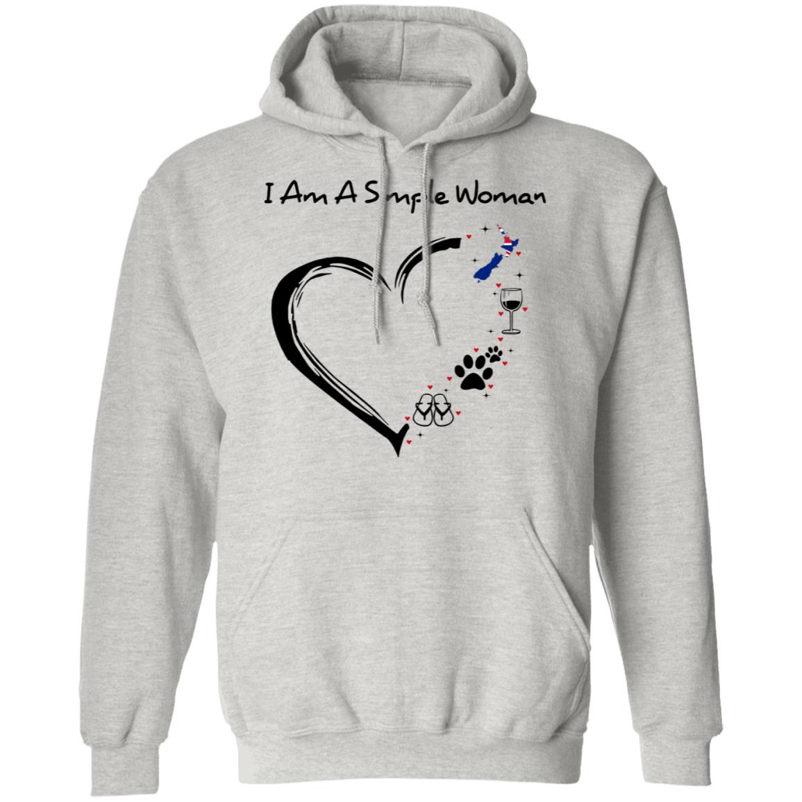 New Zealand I'm A Simple Woman Hoodie - Hoodie Teezalo