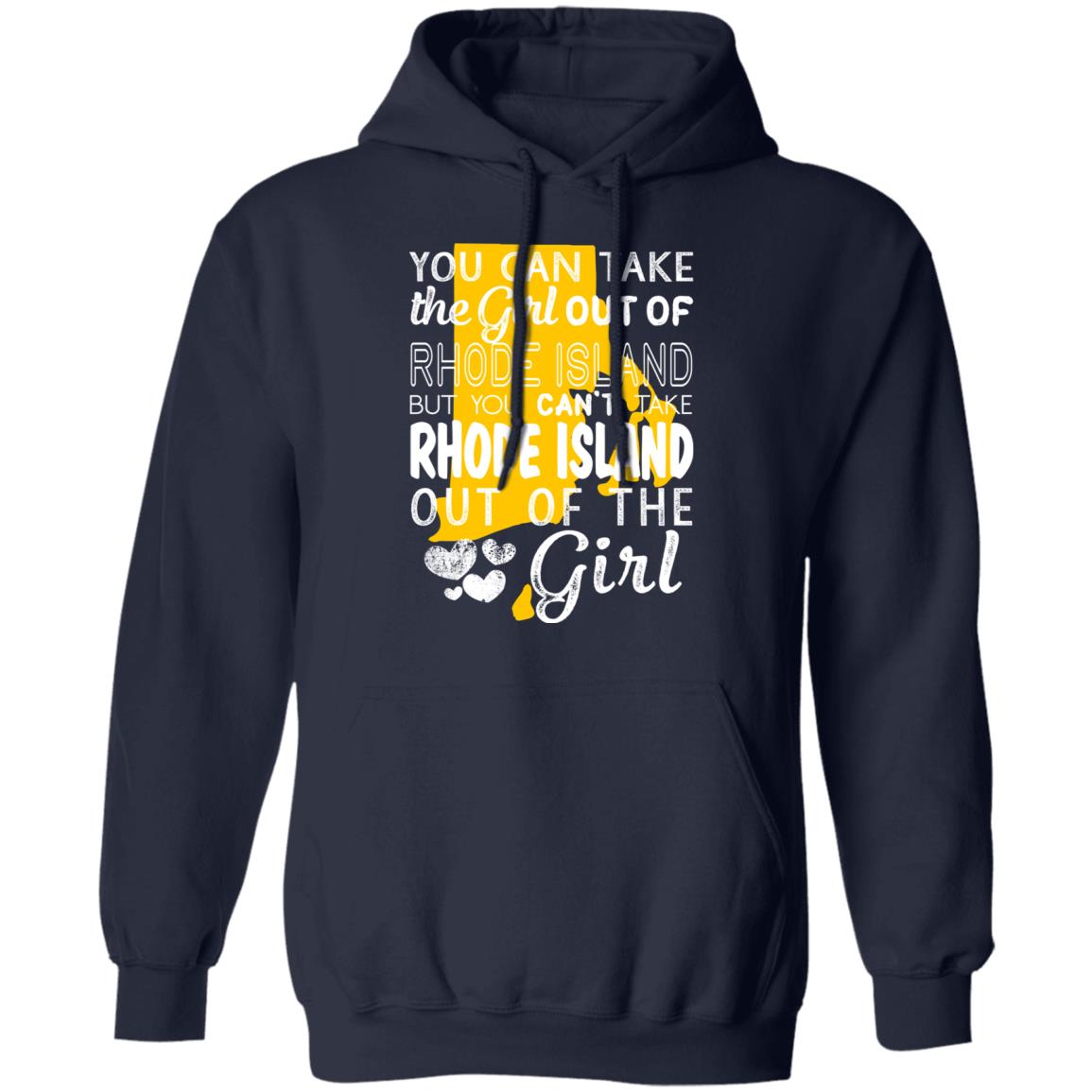 You Can't Take Rhode Island Out Of The Girl T-shirt - T-shirt Teezalo