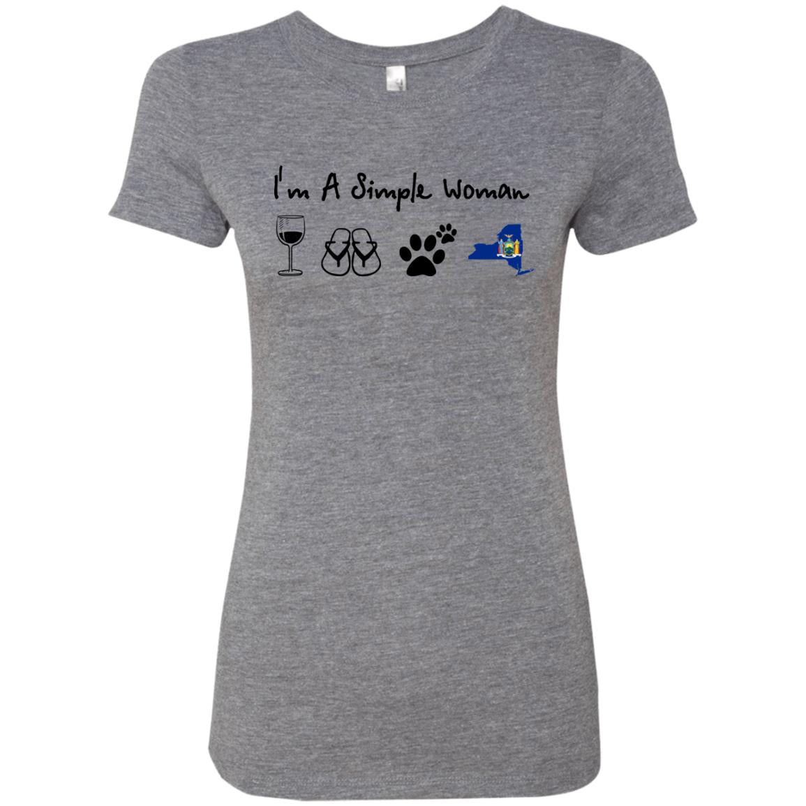 I Am A Simple New York Girl Hoodie - Hoodie Teezalo