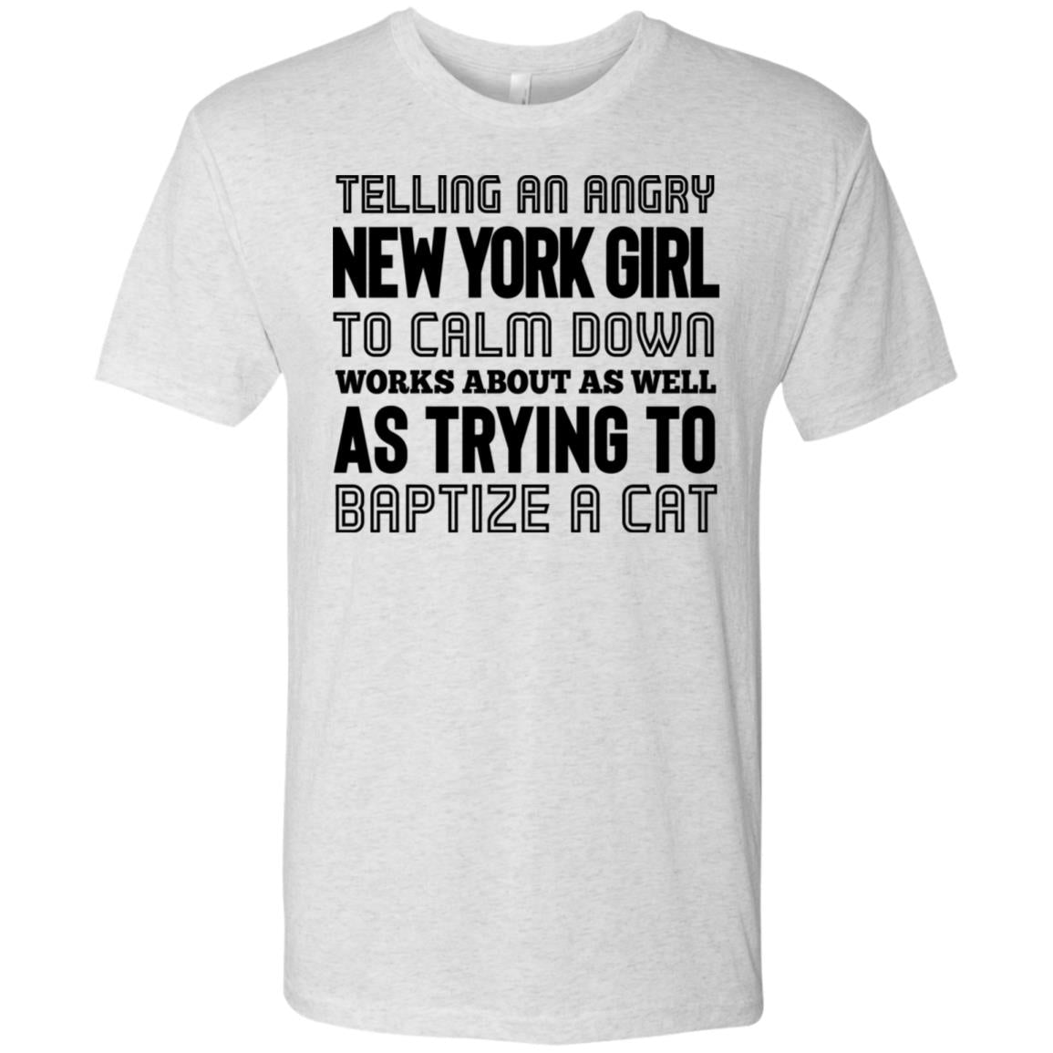 Telling An Angry New York Girl Hoodie - Hoodie Teezalo