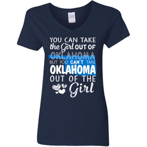 You Can't Take Oklahoma Out Of The Girl Hoodie - Hoodie Teezalo