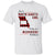 Just A North Dakota Girl Living In A Missouri World T-shirt - T-shirt Born Live Plaid Red Teezalo