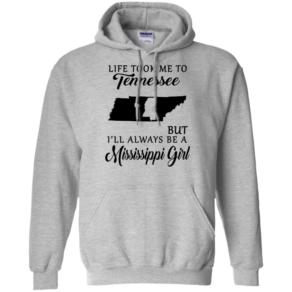 Mississippi Girl Life Took Me To Tennessee T-Shirt - T-shirt Teezalo