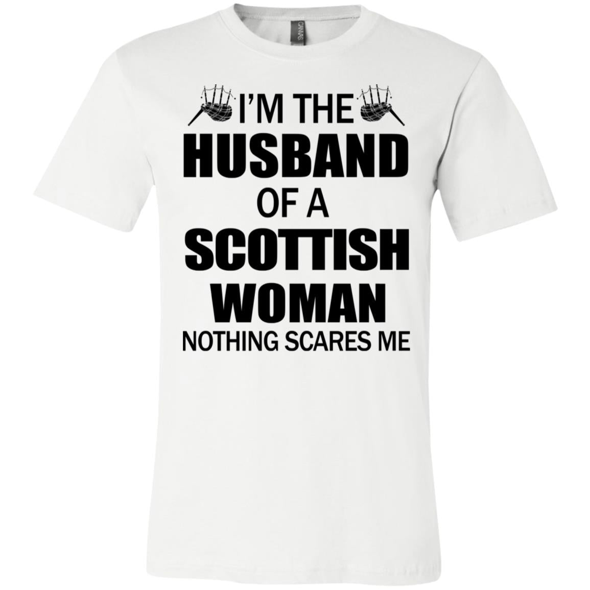 I'm The Husband Of A Scottish Woman T-Shirt - T-shirt Teezalo