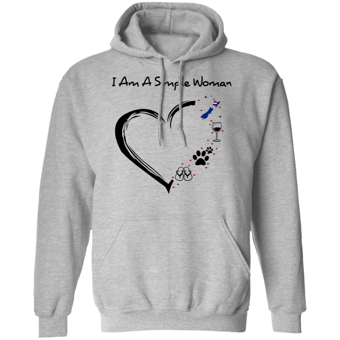 New Zealand I'm A Simple Woman Hoodie - Hoodie Teezalo