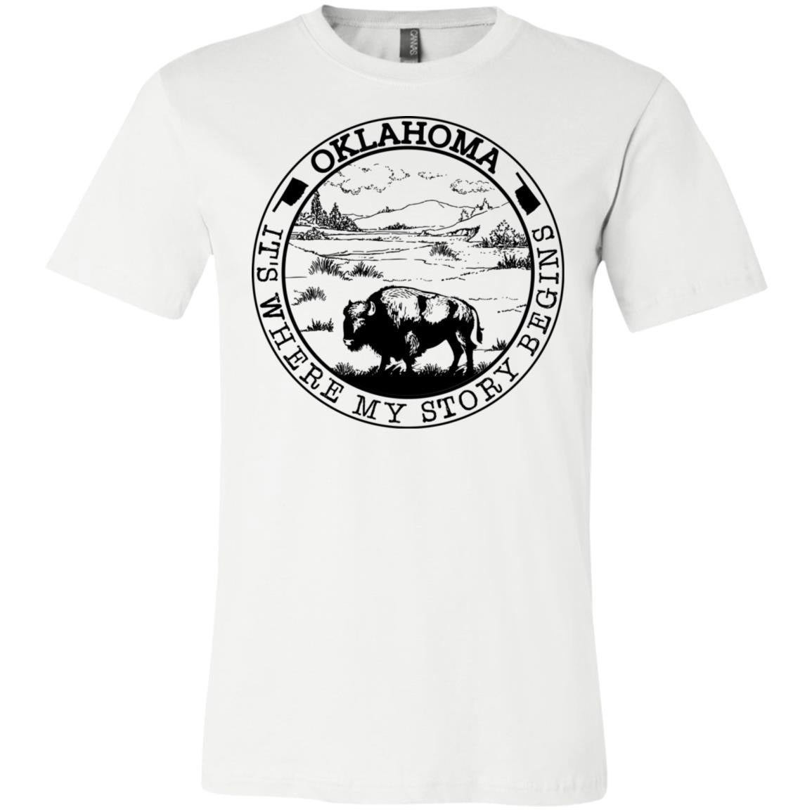 Oklahoma It's Where My Story Begins T Shirt - Hoodie Teezalo