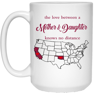 Oklahoma California The Love Mom And Daughter Mug - Mug Teezalo