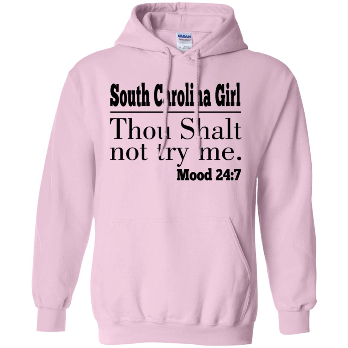 South Carolina Girl Thou Shalt Not Try Me T Shirt - T-shirt Teezalo