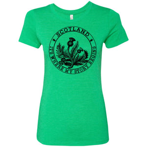 Scotland It's Where My Story Begins T-Shirt - T-shirt Teezalo