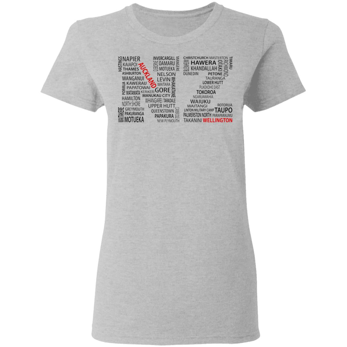 New Zealand City Hoodie - Hoodie Teezalo