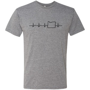 Oregon Heart Beat Hoodie - Hoodie Teezalo
