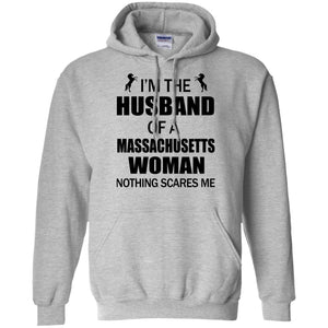 I'm The Husband Of A Massachusetts Woman T-shirt - T-shirt Teezalo