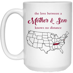 Tennessee Delaware The Love Between Mother And Son Mug - Mug Teezalo