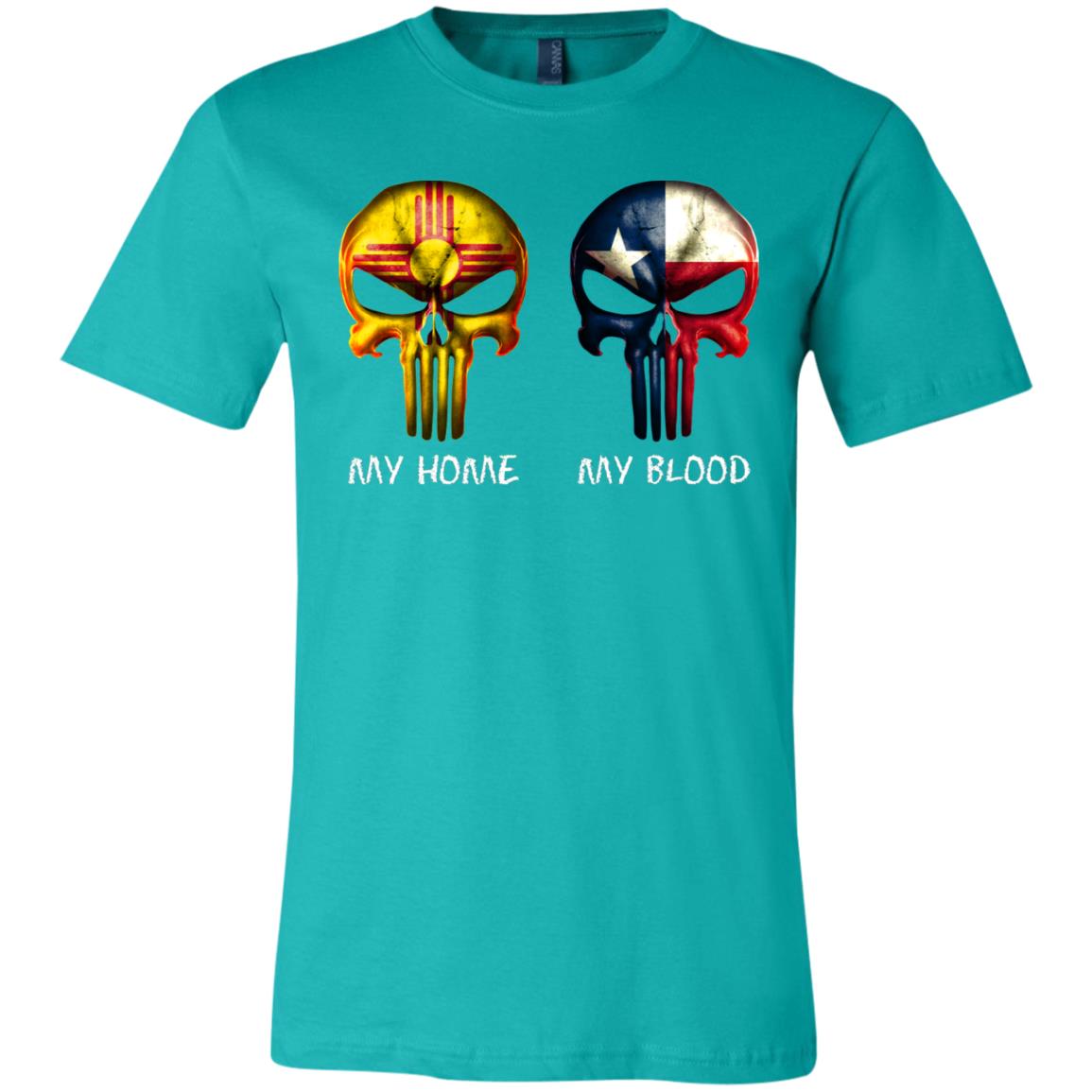 Texas Blood New Mexico Home  T- Shirt - T-shirt Teezalo