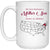 New Jersey New York The Love Between Mother And Son Mug - Mug Teezalo