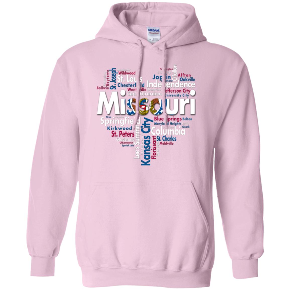 Missouri City Heart Tank - T-shirt Teezalo