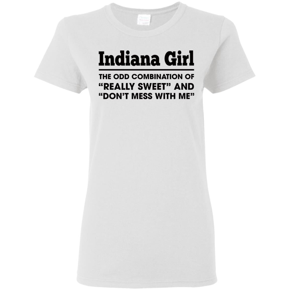 Indiana Girl The Odd Combination T- Shirt - T-shirt Teezalo