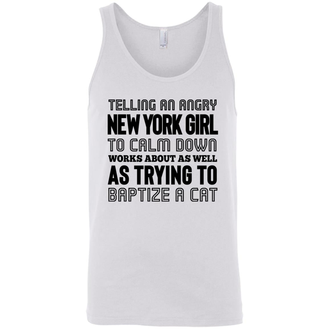 Telling An Angry New York Girl Hoodie - Hoodie Teezalo