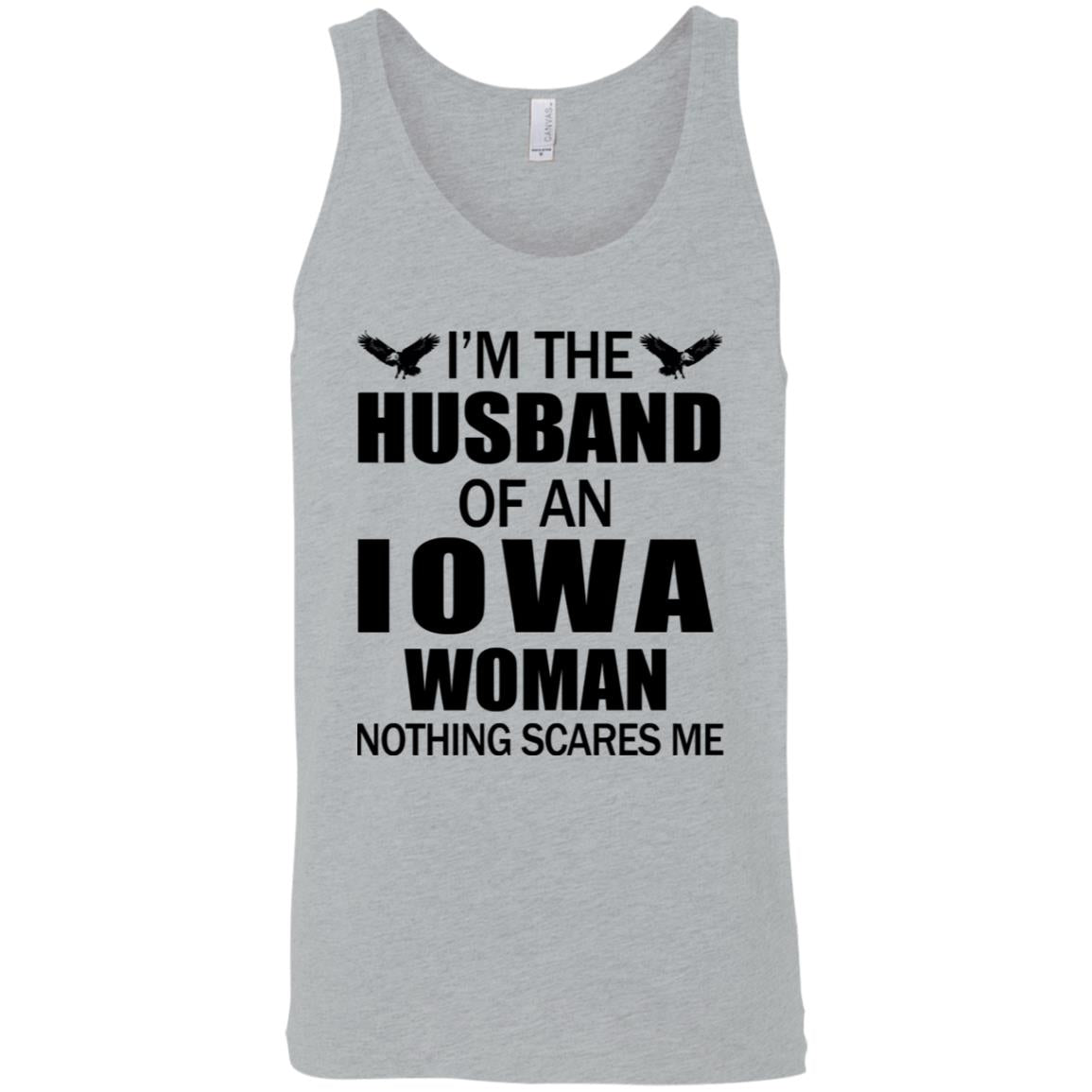 I'm The Husband Of An Iowa Woman Hoodie - Hoodie Teezalo