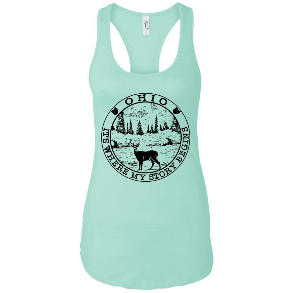 Ohio It's Where My Story Begins Hoodie - Hoodie Teezalo