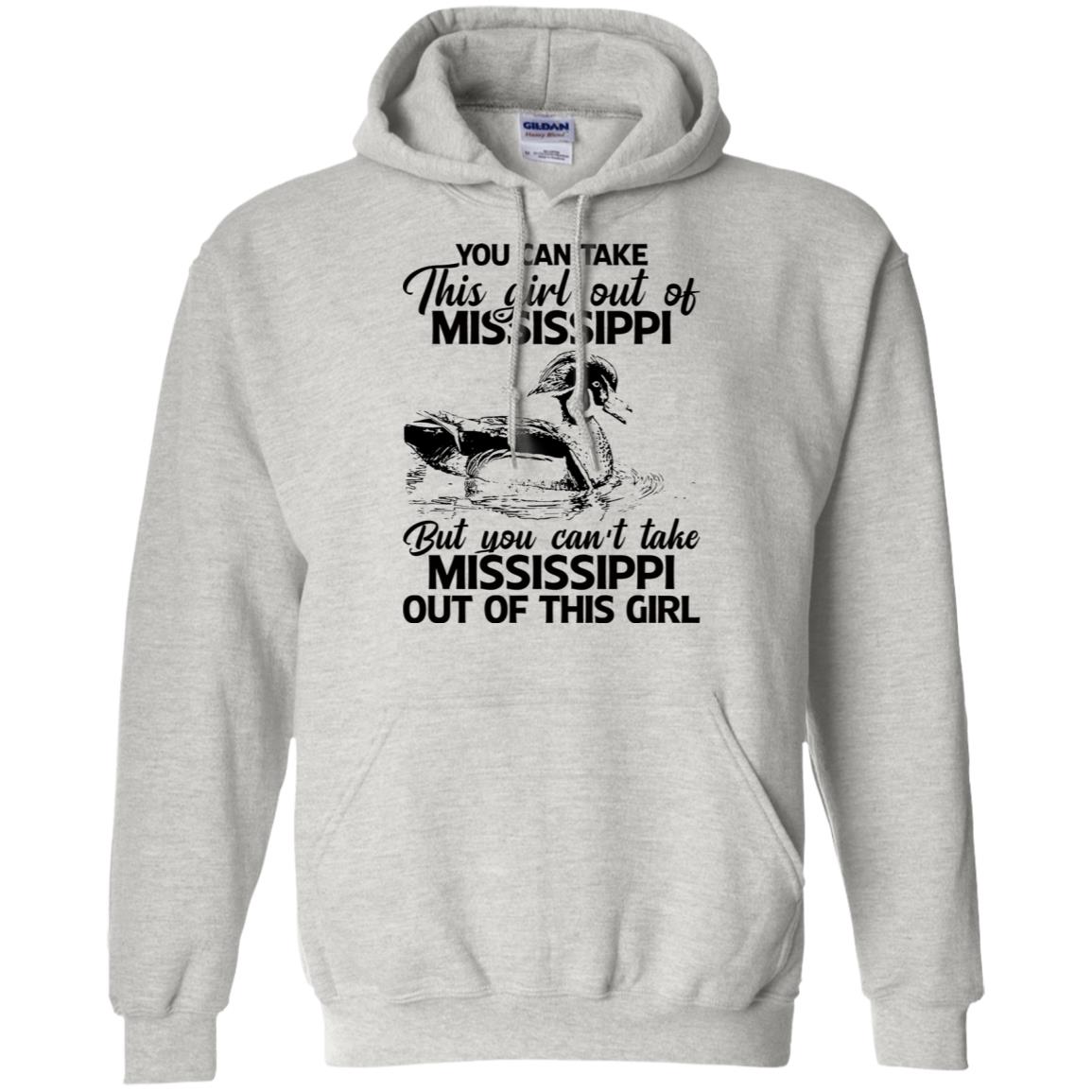 You Can't Take This Girl Out Of Mississippi T-Shirt - T-shirt Teezalo