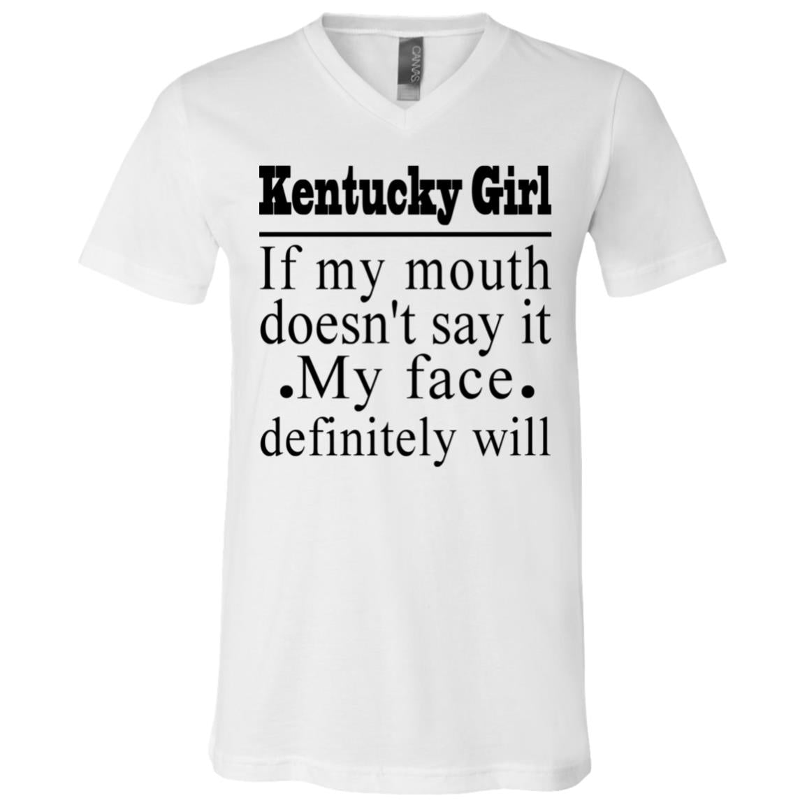 Kentucky Girl If My Mouth Doesn't Say It T-Shirt - T-shirt Teezalo