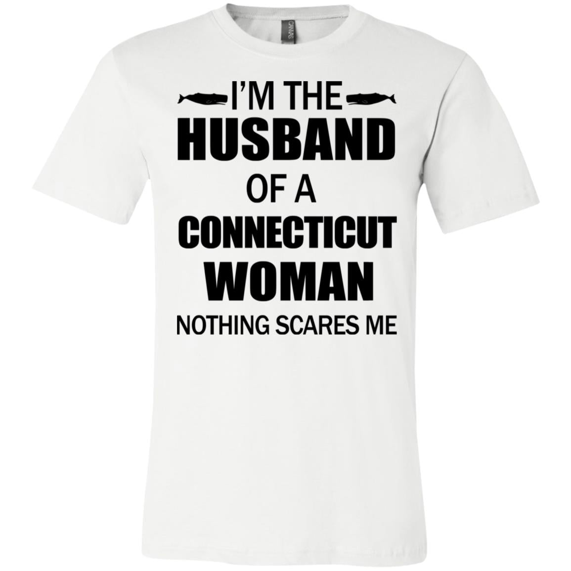 I'm The Husband Of A Connecticut Woman T Shirt - T-shirt Teezalo