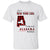Just A New York Girl Living In An Alabama World T-shirt - T-shirt Born Live Plaid Red Teezalo
