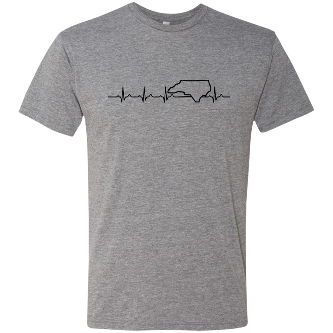 North Carolina Heart Beat Hoodie - Hoodie Teezalo