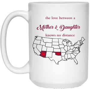 Arizona Oklahoma Love Mother Daughter Mug - Mug Teezalo